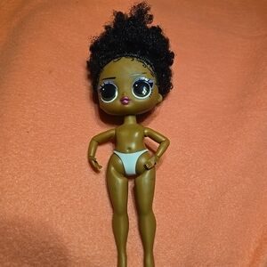 L.O.L. Surprise! Doll with Black Hair and White Bottoms
